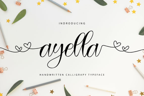 Ayella: A Friendly Handwritten Font for Branding