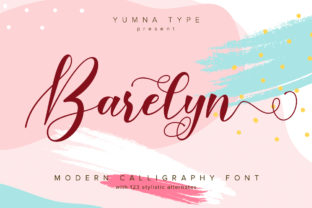Barelyn Font Review: A Soft Handwritten Typeface