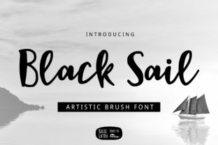 Black Sail Font: Authentic Script for Small Brands