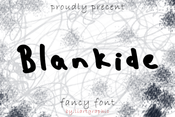 Blankide Font Review: A Quirky Handwritten Typeface
