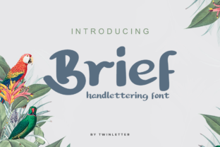 Brief Font: A Handwritten Typeface for Authentic Branding