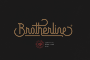 Brotherline: A Handwritten Font for Web Design