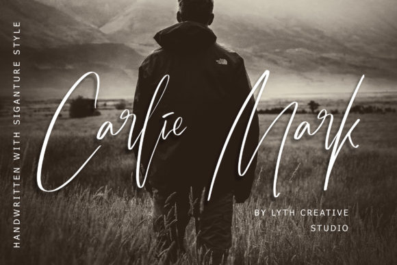Carlie Mark: A Handwritten Font for Modern Web Design