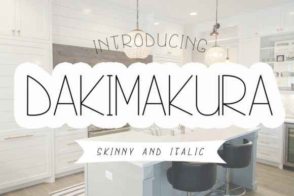 Dakimakura Font: A Crafter’s Guide