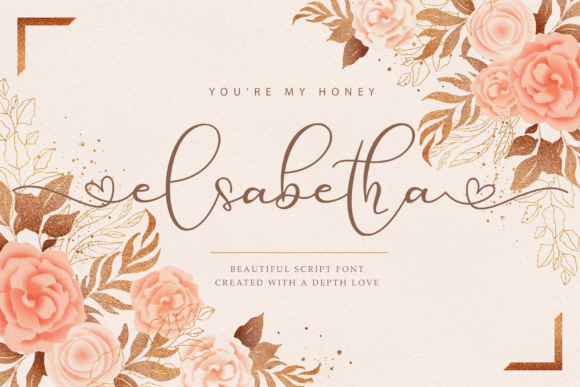 Elsabetha: A Graceful Handwritten Font for Editors