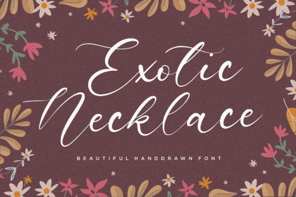 Exotic Necklace Font: A Designer’s Campaign Review