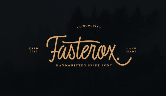 Fasterox Font: Elevate Your Campaign Visuals