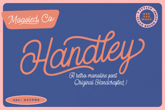 Handley: A Premium Handwritten Font for Modern Web Design