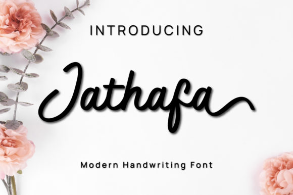 Jathafa Font: Elevate Web Design with Handwritten Charm