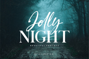 Jolly Night Duo: A Premium Font for Editorial Design