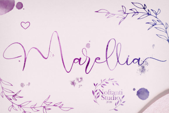 Marellia: A Handwritten Font for Elegant Branding