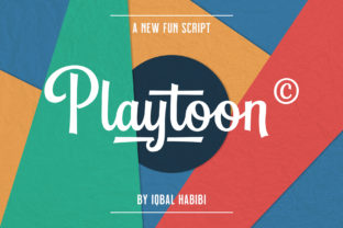 Playtoon: A Friendly Handwritten Font for Branding
