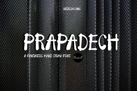 Prapadech: A Quirky Handwritten Font for Bold Branding