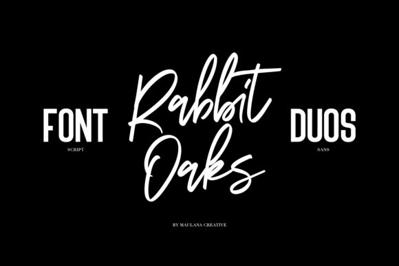 Rabbit Oaks Typeface for Web Design