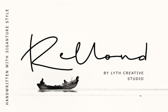 Rellond: A Minimal Handwritten Font for Modern Branding