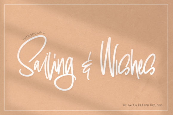 Sailing Wishes Font: Elevate Your Brand Visuals