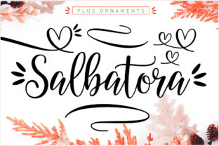 Salbatora: The Script Font for Bold Branding