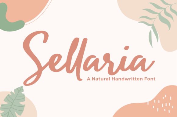 Sellaria Font: Elegant Script for Crafters