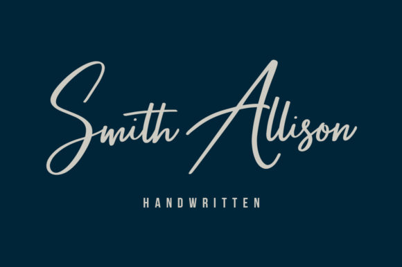Smith Allison Typeface Review