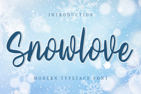 Snowlove Font: Elevating Web Design with Handwritten Style