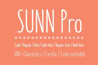 Sunn Pro: A Friendly Handwritten Font for Makers