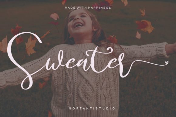 Sweater: A Script Font for Modern Web Design