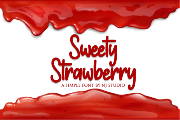 Sweety Strawberry: A Friendly Handwritten Typeface