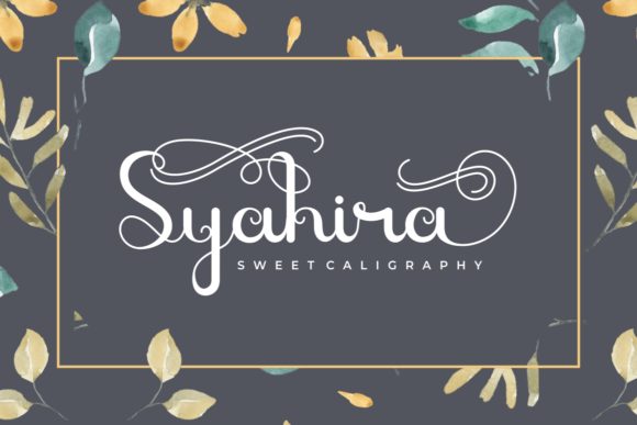 Syahira: A Timeless Handwritten Typeface for Editorial Design