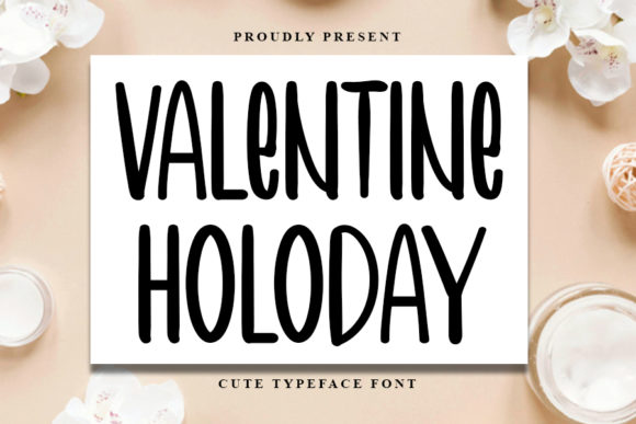 Valentine Holoday: A Playful Script Font for Modern Editorial Design